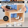 OMIDEAS 15 x Corner Brackets (50 x 50 x 50)