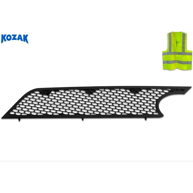 KOZAK Side Grille Air Intake Screen Black Driver Left Side