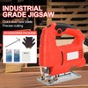 Oubit Corded Jigsaw, Brushless Jig Saw Tool with 6 Variable