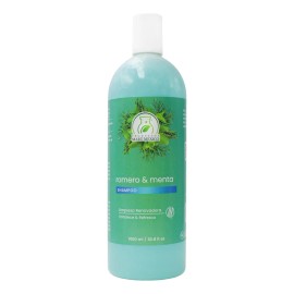 Shampoo Capilar Menta Y Romero Limpieza Renovadora 1l