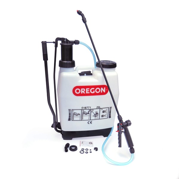 Oregon 518771 5 Gallon Multi-Purpose Leak-Proof Backpack Pump Sprayer for Lawn & Garden, Disinfectant and More
