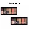 NYX Pack of 2 NYX The Go-To Palette in Bon