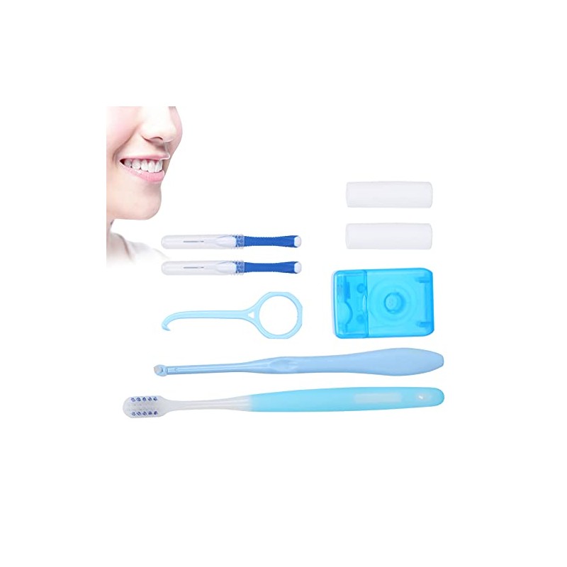 Kit de Cuidado Bucal de Ortodoncia, Cepillo de Limpieza de