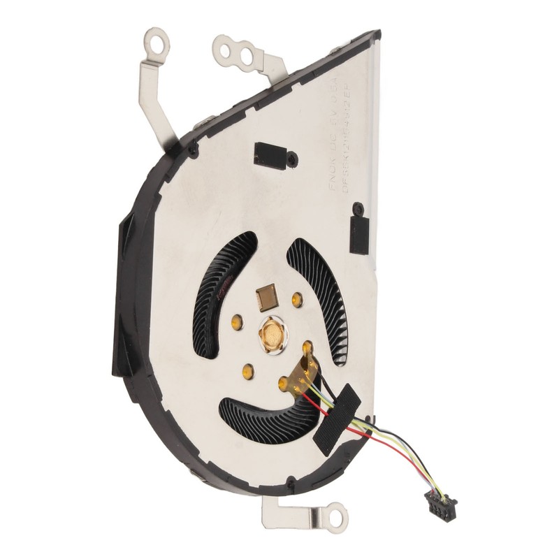 Laptop Cooling Fan 4Pin Connector Aluminum Alloy ABS Light Small