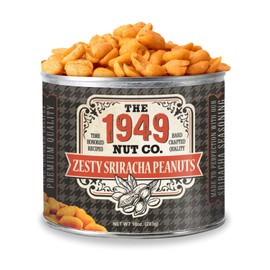The 1949 Nut Co. Zesty Sriracha Peanuts, 10 OZ