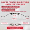LEGEND Recurve Bow String - Dacron Bow String Replacement -