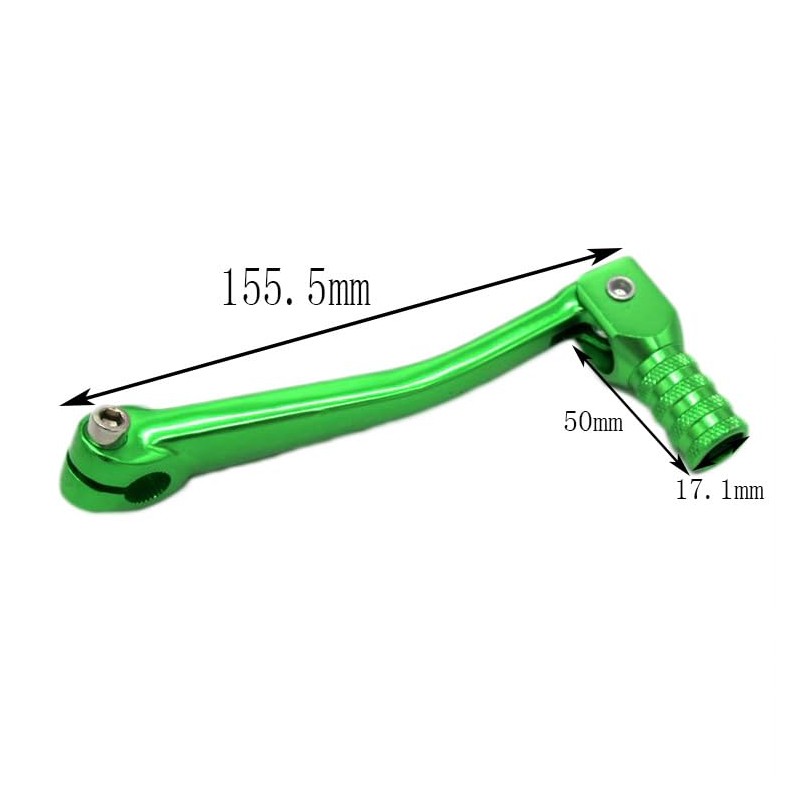 Asbmatole Kickstart Kick Start,Aluminum 2" Folding Gear Shifter Shift Lever