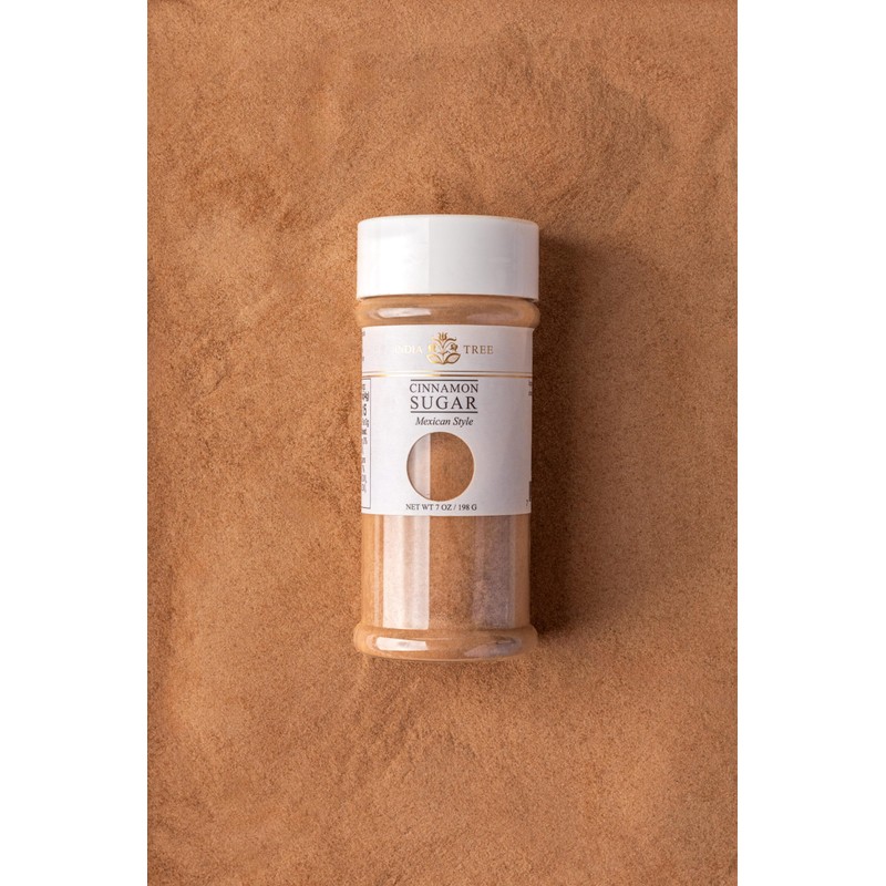 India Tree Cinnamon Sugar, 7 oz | Non-GMO, Sweet &