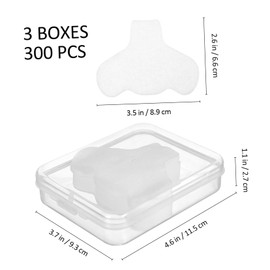 NOLITOY Nose Pads for Blackheads Pcs Cotton Strips for T-zone Pore Strips Comfortable Skincare