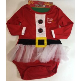Costumes Usa Baby Girl Christmas Tutu 6-12 Mo SANTA's LITTLE HELPER Holiday Outfit ADORABLE