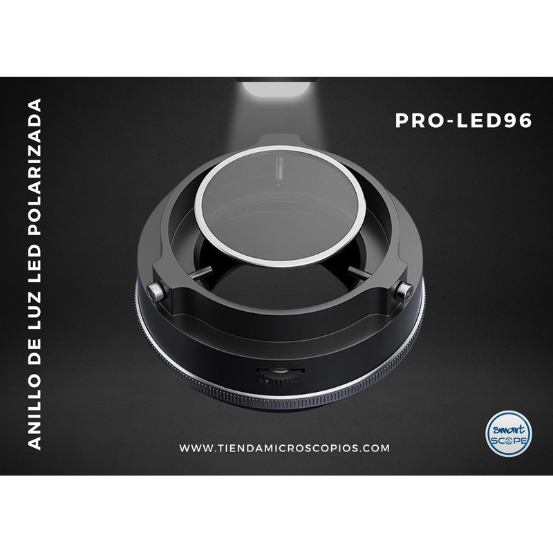 Smart Scope Polarized LED Ring for Microscope, LED Ring for