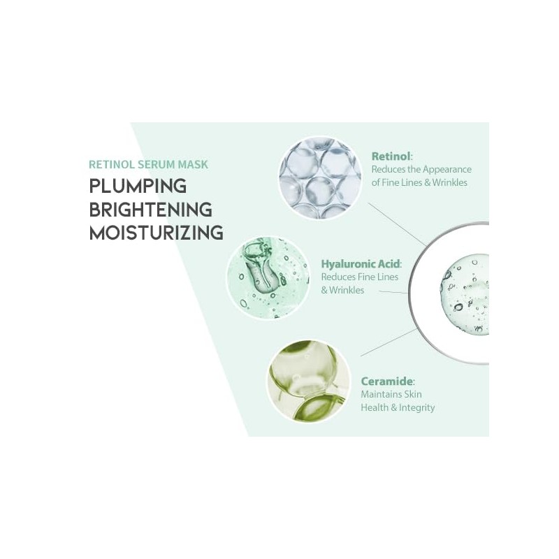 OOTD Beauty [OOTD Beauty]Retinol Serum Plumping Mask (10ea)