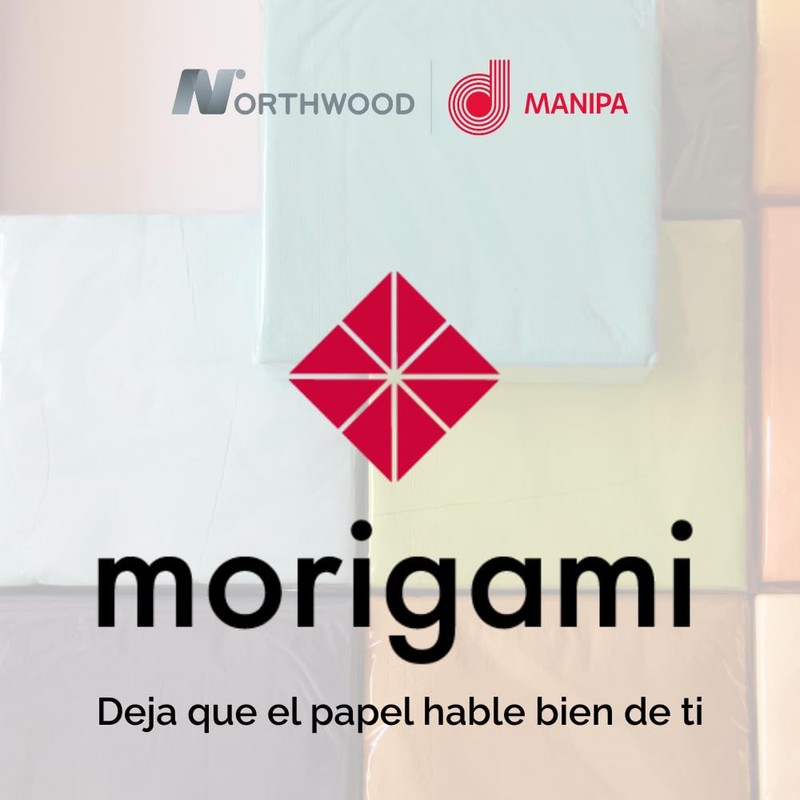 Morigami, Cocktailserviette aus Papier, 1/4-Falz, Spitze, natürlich, 150 Servietten