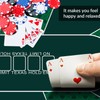 nuveti 63 x 31 Foldable Texas Poker Card Tabletop Layout