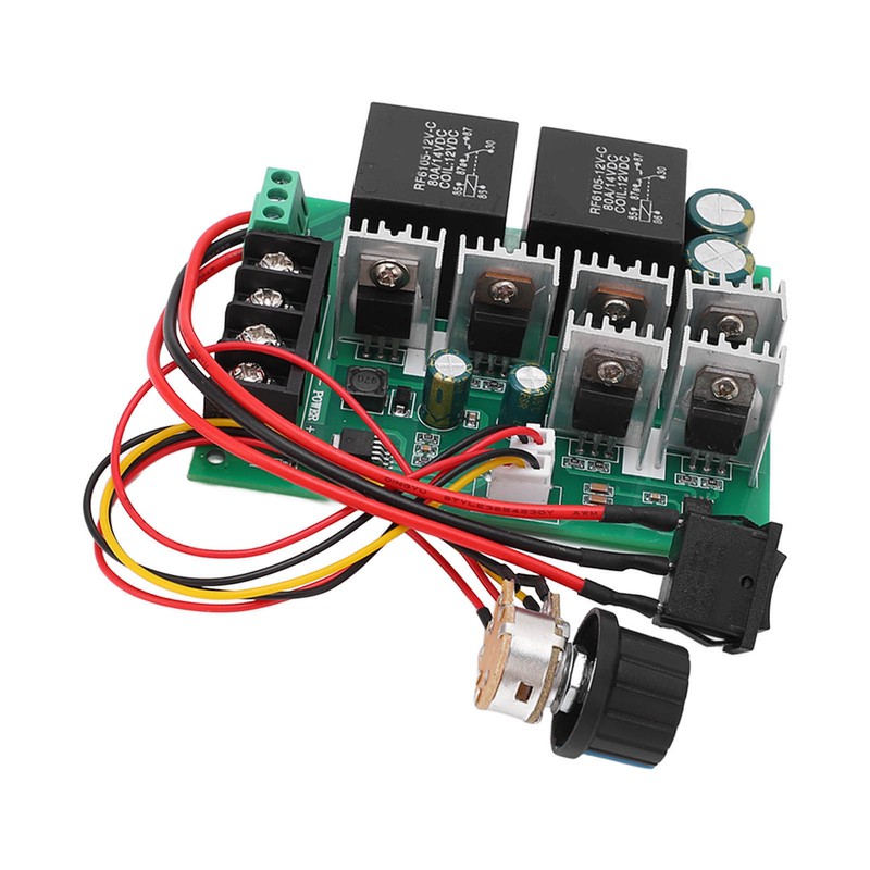 DC Motor Controller Brush Speed Control Adjustable CW CCW Switch