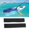 Neoprene Soft Antiskid Protective Paddle Grips for Efficient Paddling (Black)