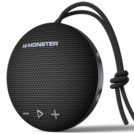 Monster Bluetooth Speaker, IPX8 Shower Speaker Waterproof, Bluetooth 5.4 with Loud HD Sound and Robust Bass, Extra Long Playtime Punchy, for Home, Beaches Portable Wireless Outdoor Speakers