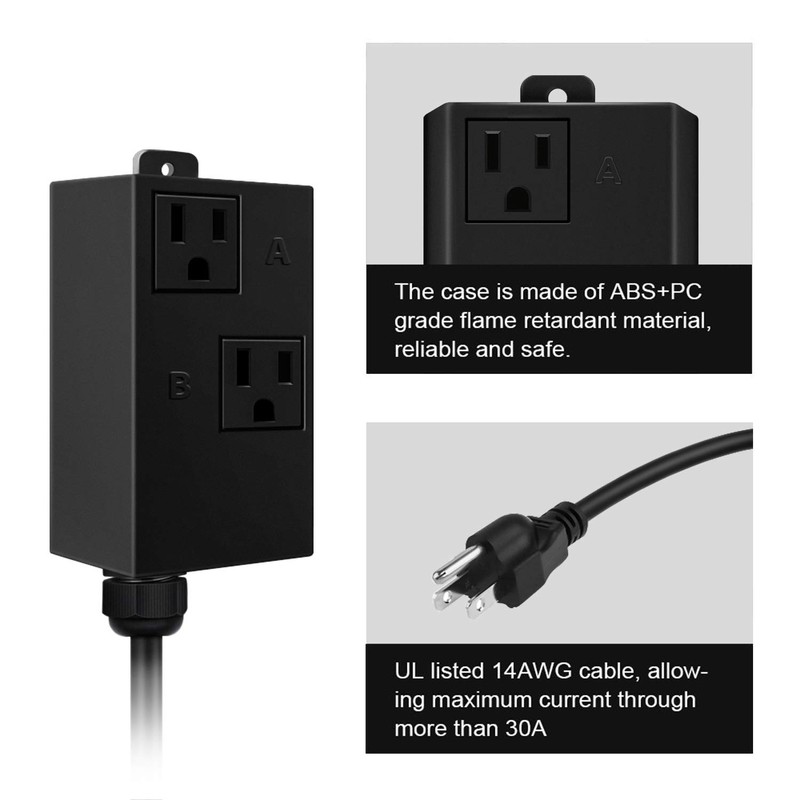 Automatic Vacuum Switch for Power Tools, Etoolcity Unique Current Sensing
