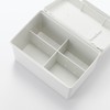 無印良品 ポリプロピレン 救急箱 ホワイトグレー KG0WYA4S