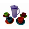 Tupperware Kids Party Set Mini Play Toy Pitcher w/ Tumblers