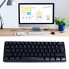 61 Keys Gaming Keyboard 2.4G Bluetooth Wired 3 Modes Keyboard