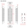 Evemodel Power Distributor 10 A 2 Inputs 2 x 12