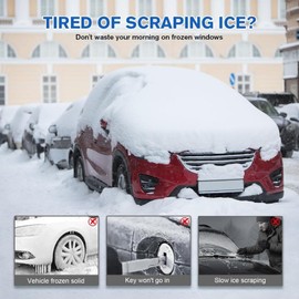 2PCS De - Icer for Car Windshield Defroster, Window Snow Spray, Deicing Spray, Ice Remover Melting Sprays Winter Car Essentials, Fast Ice & Snow Melting Sprays