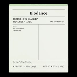 Biodance Refreshing Sea Kelp Real Deep Mask 4 Packs