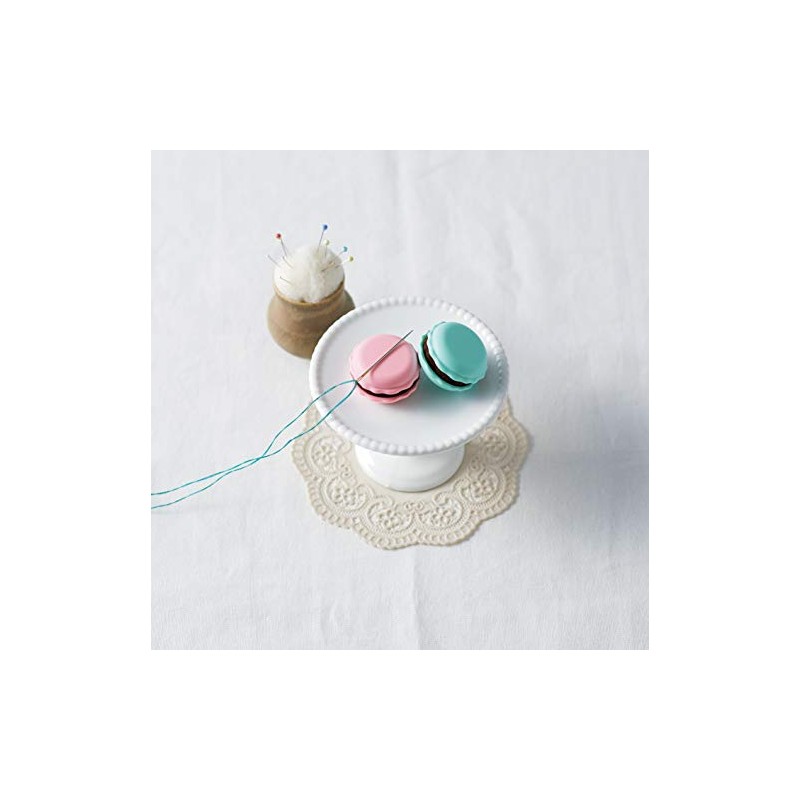 Clover Needle Sharpener, Metal, Raspberry, One Size