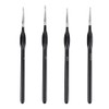 JIADEXIN Fine Detail Brush Set - 4 Pieces Miniature Brush
