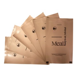 Military Surplus Unused Empty MRE Brown Bags