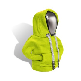 RGOAANC Gear Shift Hoodie, Gear Shift Cover, Fashionable Hoodie Automotive Gear Shift Knob Protector, Car Accessories Mini Sweater Gear Shift Knob Cover Universal for Car Gear Shift Levers (Green)