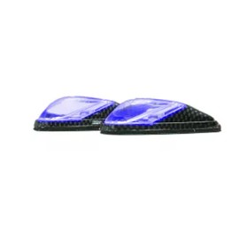 K&S 25-9550 LED MARKER LIGHTS MINI-FLUSH MT. C.F. BODY BLUE 1