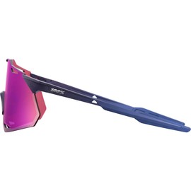 100% Hypercraft XS Sunglasses, Satin Storm Metallic/Purple Mirror Lens, One Size