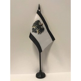 AZ FLAG Table Flag Kingdom of Prussia 1701-1918 15 x 10 cm Plastic Base