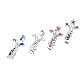 Goth Cross Hair Clip For Women Metal Punk Cool Harajuku Vintage Hair Accessories Y2K Accessories 90s Aesthetic Gifts Metal Hair Clip For Women Hair Accessories Girls Decorative Hair Pins For Women