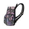 Snilety Gothic Backpack Purses for Women Floral Skull Small Backpacks