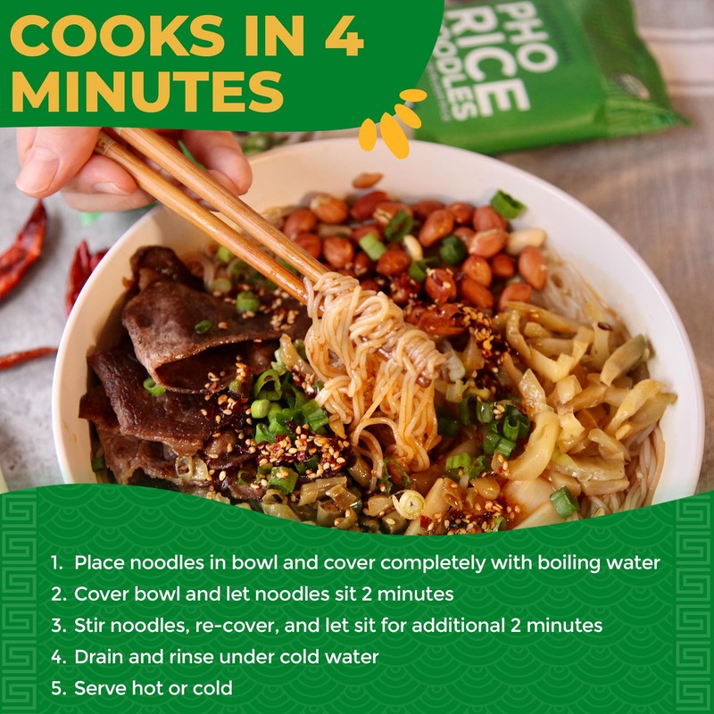 Lotus Foods Organic Traditional Pho Rice Noodles - Gluten Free