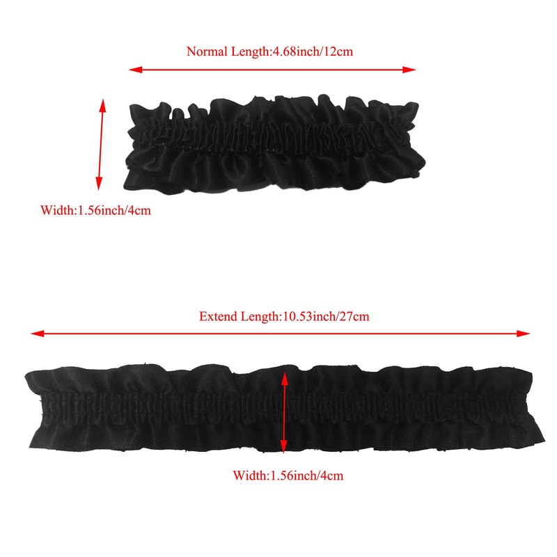 Purple Sleeve Garters,2 Pcs Vintage Anti Slip Sleeve Arm Band