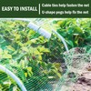 YHmall Green Garden Netting 2M X 15M Bird Netting with