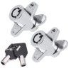 TCMI 2 Keys Hard Saddlebag Locks Fits for Harley Davidson