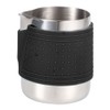 350ml Stainless Steel Milk Frothing Cup Anti-Scald Silicone Coffee Pitcher