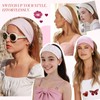 5 Pack Extra Wide Headbands for Women, Turban Knotted Bandana