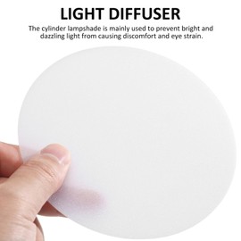 Hemobllo Ceiling Light Diffuser Covers - 6 Pcs 5 Inch Anti-Glare LED Downlight Diffuser Plastic Spotlight Diffuser Covers DIY Lighting Accessories for Ceiling Light LED Downlight Spotlight