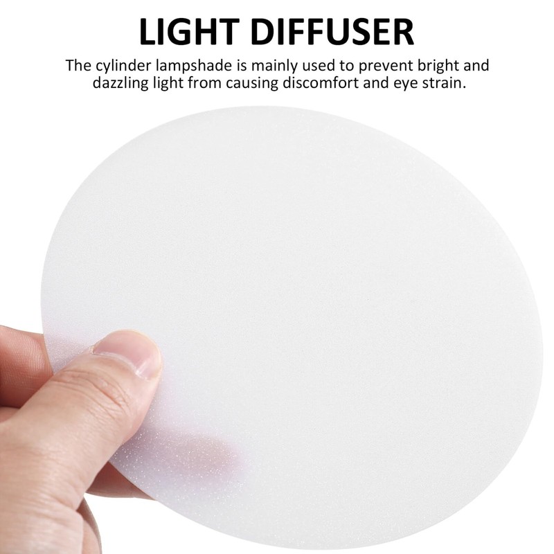 Hemobllo Ceiling Light Diffuser Covers - 6 Pcs 5 Inch