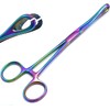 AAProTools 7" Slotted Locking Foerster Sponge Forceps Multi Titanium