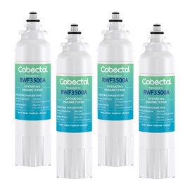ADQ73613401 Water Filter Replacement for lg LT800P/PC ADQ73613402, ADQ73613408, ADQ75795104, fit for kenmore 9490, LSXS26326S, LMXC23746S, LSXS26366S Water Filter,4pack,by Cobectal