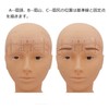 Angzhili 50 Pcs Eyebrow Ruler Stickers, Disposable Eyebrow Shaping Stencil,