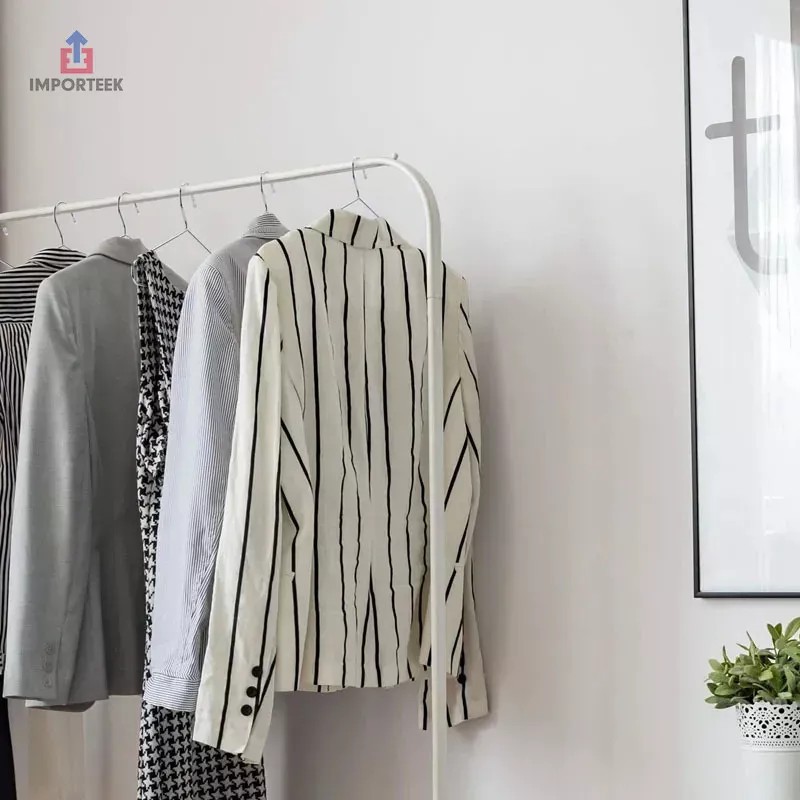 Importeek Set 150 Ganchos Ropa Organizador Acero Inoxidable Tintoreria