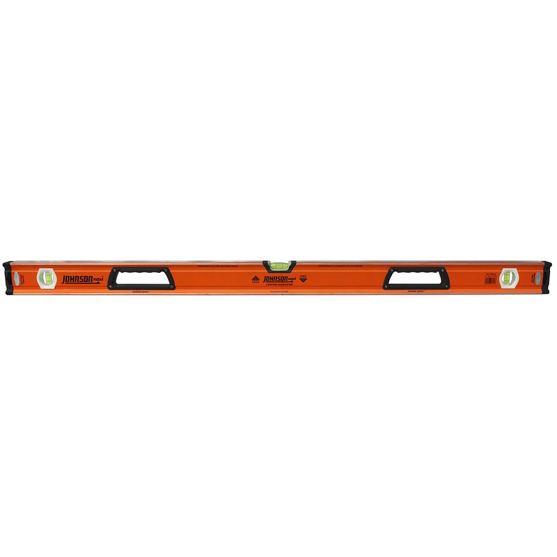 Johnson Level & Tool 1717-4800 Heavy Duty Aluminum Box Level,
